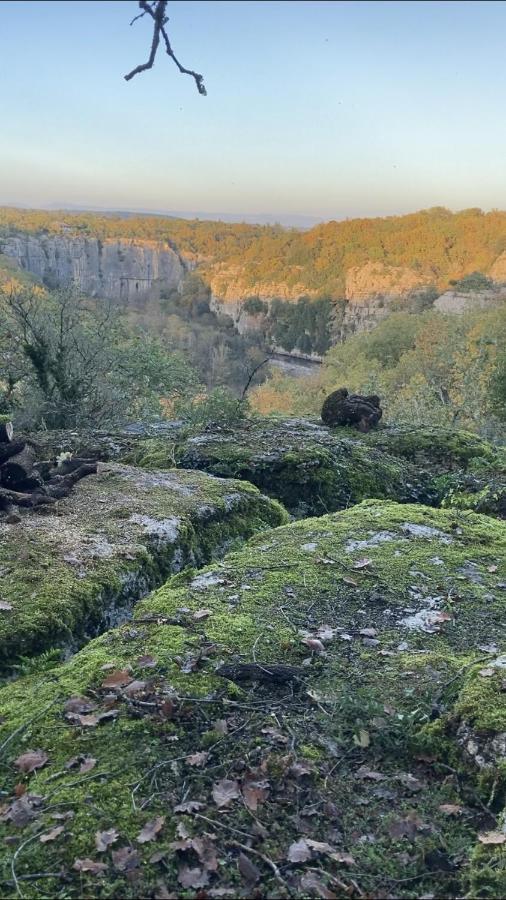 Gites Des Falaises De La Beaume Labeaume Eksteriør bilde